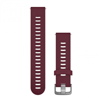 Schnellwechsel-Armbänder (20 mm) Kirschrot