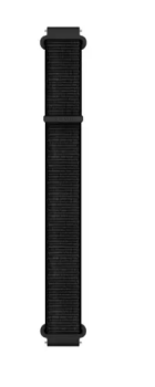 Schnellwechsel-Armband (18 mm) Nylon Schwarz, Teile in Schwarz