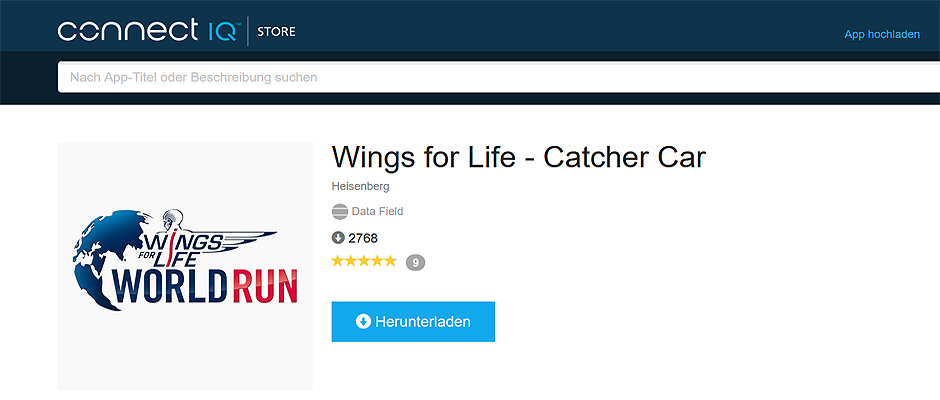 Wings for life - Catcher Car